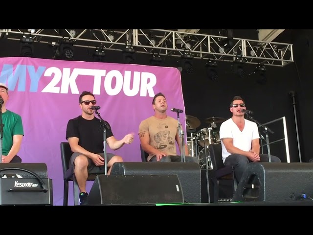 98 Degrees - The Hardest Thing (sound check) class=