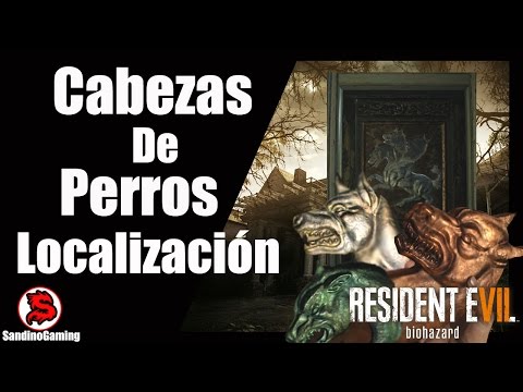 Vídeo: Resident Evil 7: Ubicaciones De Cabezas De Perro, Péndulo Del Reloj, Baño Y El Rompecabezas De Sombras Sky Hunter