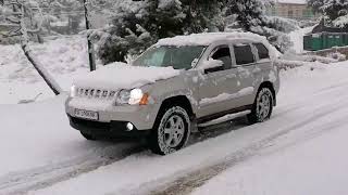 Giti Tires On Snow ❄️ Giti4x4 AT70 💪🔥 Jeep Grand Cherokee WK / Part 2