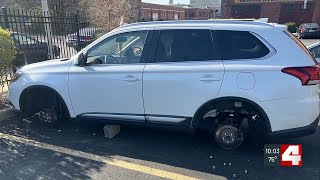 ‘They took my tires and rims, everything’: Car break-ins, theft reported in Downtown neighborhood...
