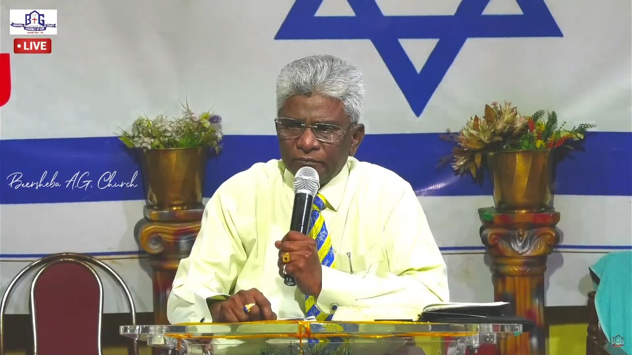 SUNDAY SECOND SERVICE LIVE 26.12.2021 Rev. G.K. Babu Garu