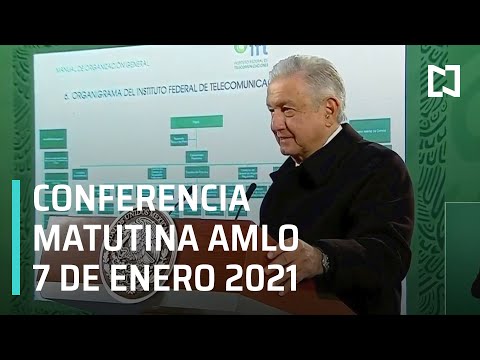 Conferencia matutina AMLO/ 7 de enero de 2021