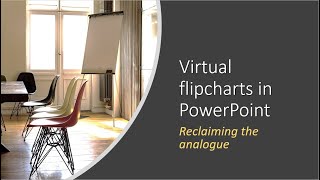 Virtual flip charts in PowerPoint screenshot 1