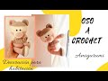 🟣OSO Amigurumi a CROCHET o ganchillo, decoracion para cortinas/ habitación 1/2