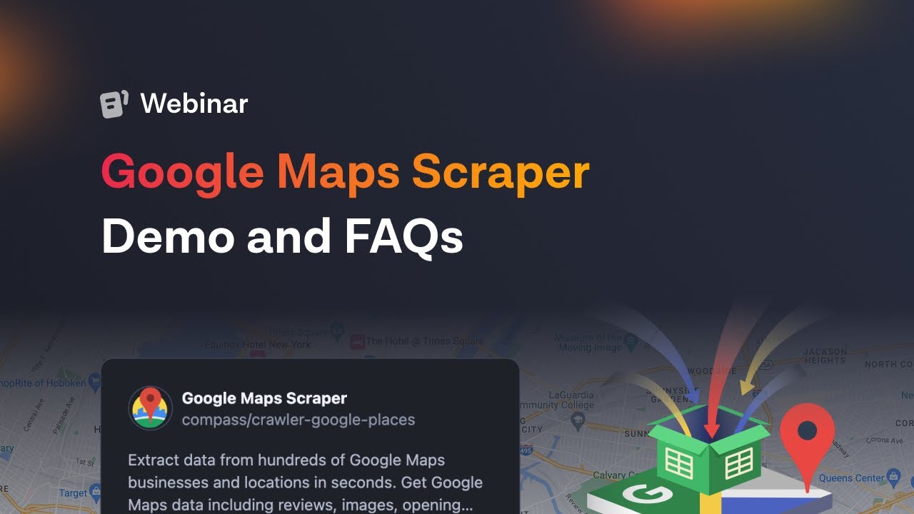 Best and fastest data scraper from Google Maps