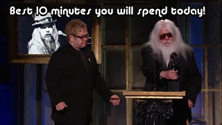 Best Rock'n'Roll Hall of Fame induction you will ever see! Leon Russell 2011 - Take 10 mins now! HD