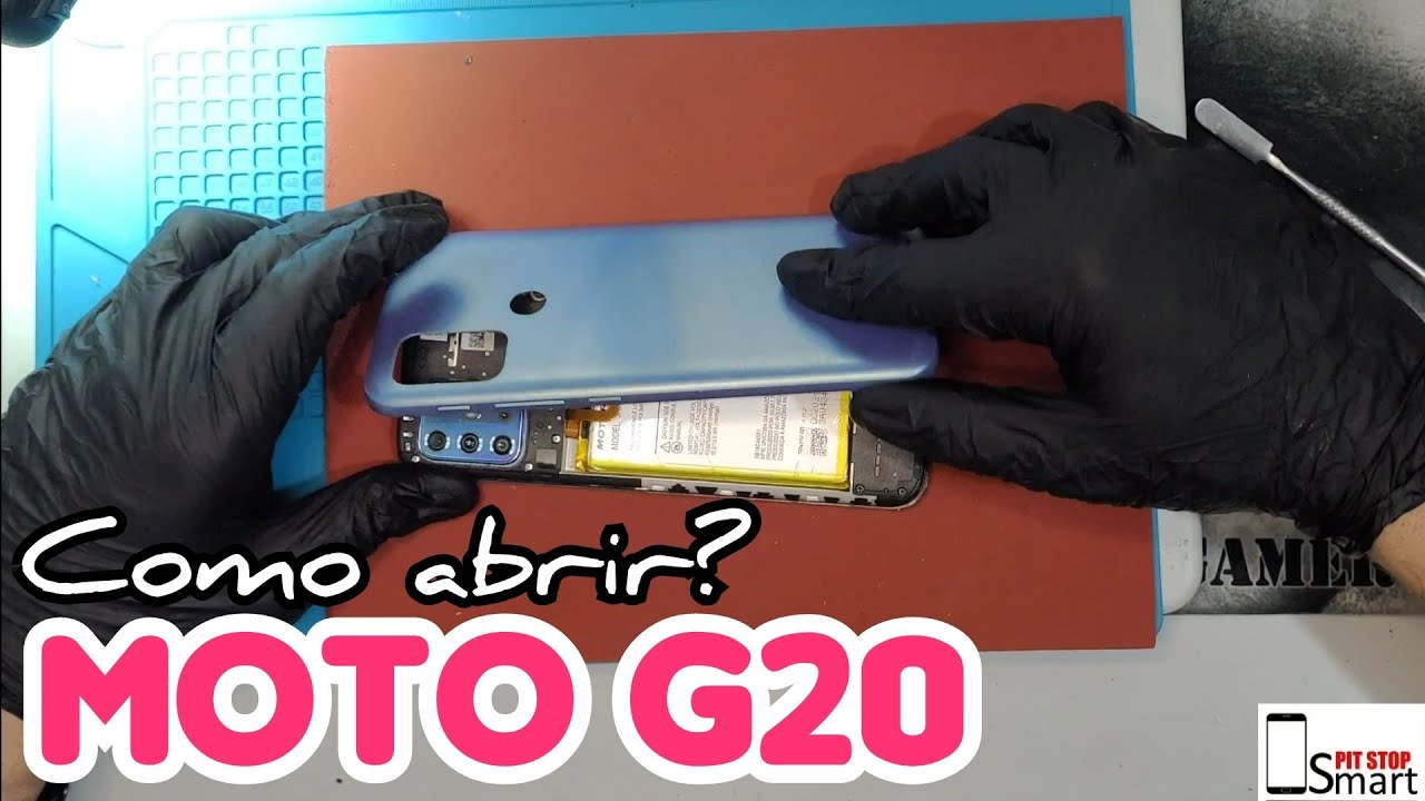 Como Abrir Moto G20 Motorola XT2128 YouTube