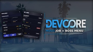 [DEVCORE] - Multijob & Boss Menu