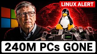 "Microsoft Abandoned 240 Million PCs — And Linux Was Waiting"