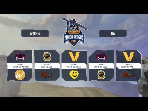 Smite Minor League: Week 4 EU - Smite Minor League: Week 4 EU