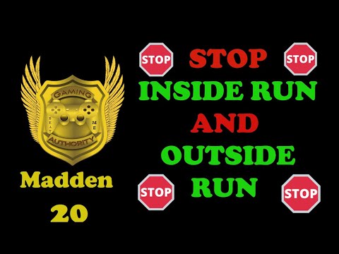 🔥 Madden 20 Inside Run Stop plus  Outside Run Stop Best Defense