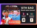 Saksham Karki 🇳🇵 Vs 🇧🇩 Mohammad Rahaman |Nep Vs Ban | 87+ K.G. Qtr final |13th South Asian Games