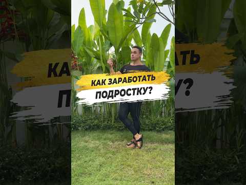КАК ЗАРАБОТАТЬ ПОДРОСТКУ