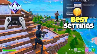 *NEW* BEST Controller Settings + Sensitivity For Fortnite Chapter 7! (PS4/PS5/XBOX/PC)