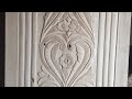Front door design wood carving tutorial part 1doordarshan doorcarving routercarving carving