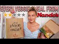 TRYING EVERY VEGGIE FOOD FROM NANDOS...