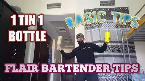 Basic Tips for beginners | FlairBasic | Tutorial for Future Flair Bartenders