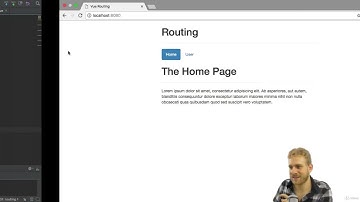 XVI. Routing in a VueJS Application. 19. Setting Up Catch All Routes Wildcards
