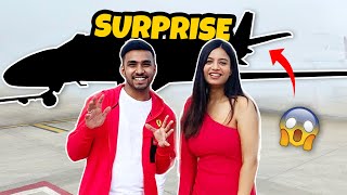 Surprising With Private Jet