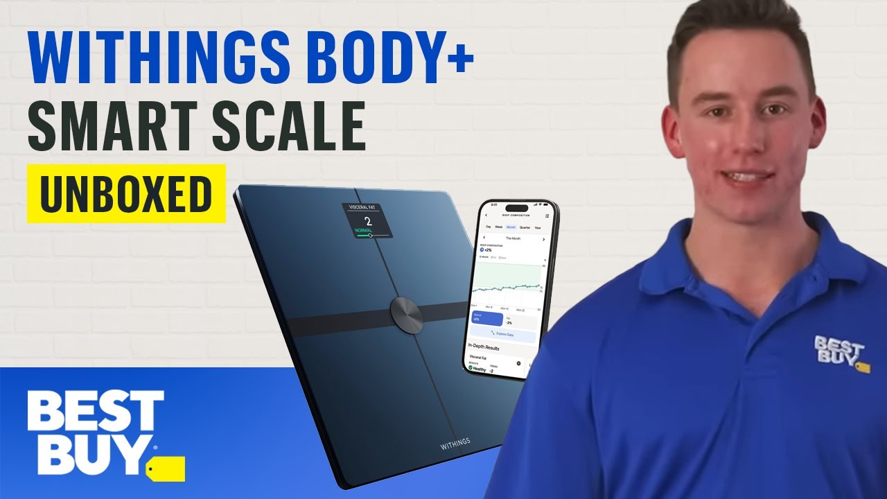 Withings Body Comp - Complete Body Analysis Wi-Fi Smart Scale