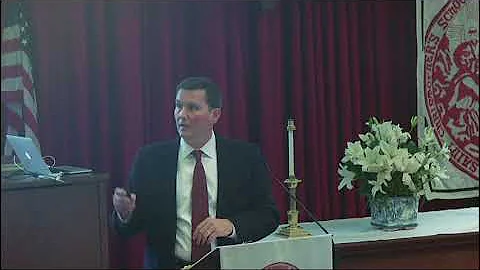 Robley Bates '94 Speaks in Upper School chapel