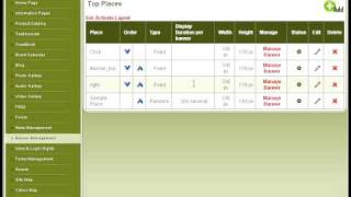 Banner Management - How To Manage Banners In Sonitek Custom Management Systemcms