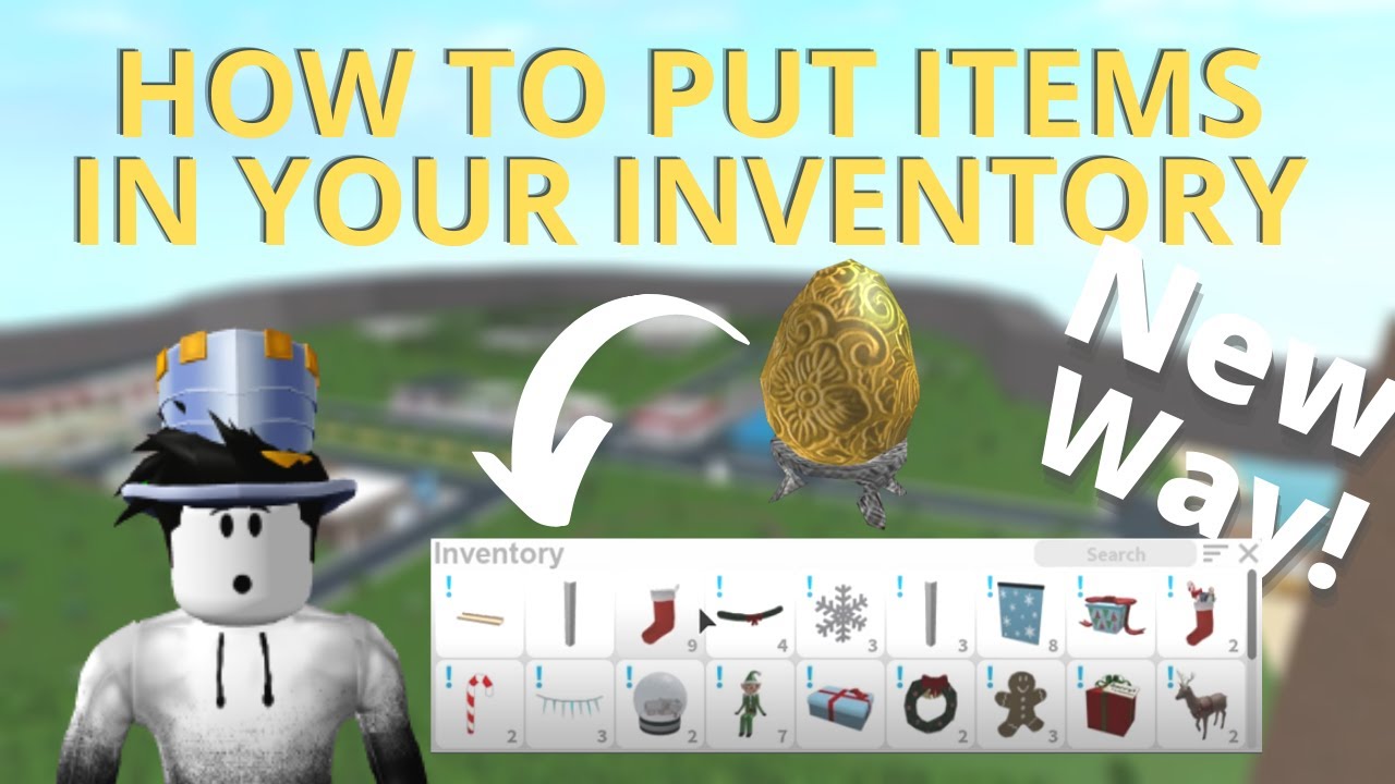 How To Put Items In Your Inventory In Bloxburg New Way Patched Youtube - supplying on roblox bloxburg