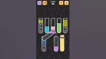 #20 Water Sort Quest Level 20