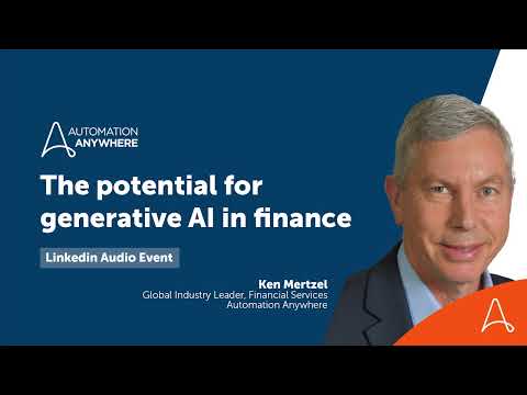 The potential for generative AI in finance
