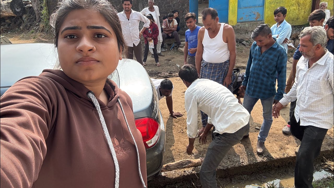 Road se phisalee Car || Vlog video || khushi model