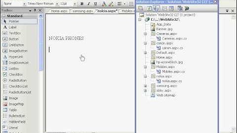 ASP.NET Tutorial-Creating sitemap file