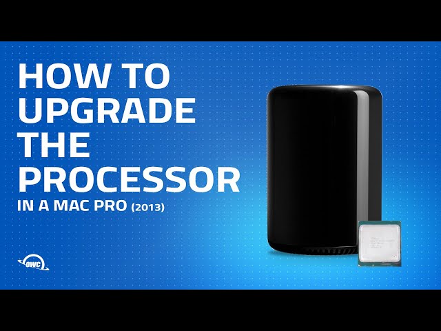 How to Upgrade/Replace the Processor in a Mac Pro (2013) MacPro6,1