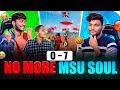 Revenge on msu soul   streamer shock part 2no more one tap legend  free fire in telugu