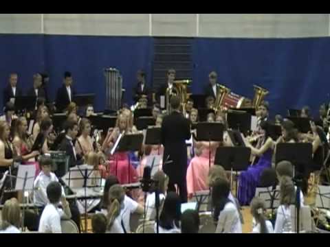 Davenport North High Band Performing 'Godzilla Eat...