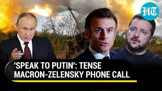 'Russia Encircled Us, Talk To Putin': Zelensky's Call For Help With Macron Goes Viral | Watch