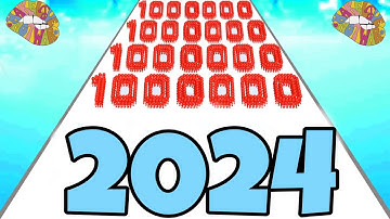 Top TikTok Gameplay Video Satisfying Mobile Games Big Update Number Masters (iOS,Android) All Levels