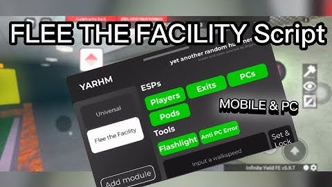 FLEE THE FACILITY SCRIPT | PASTEBIN  | MOBILE