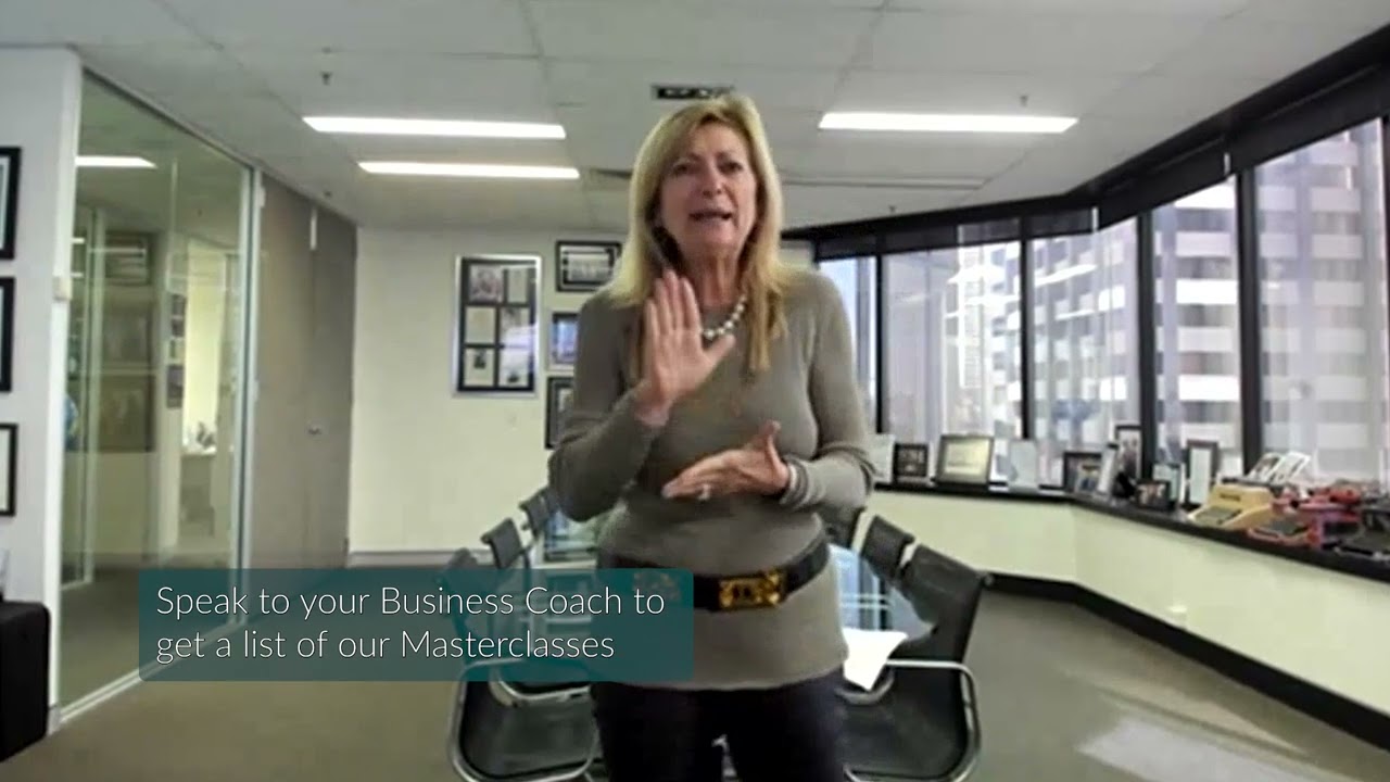 Self-Employment Masterclass with Sarina Russo