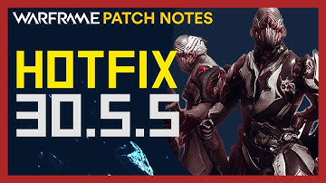 Warframe Hotfix 30.5.5 Patch Notes - Steel Path Exploit Fix & Change