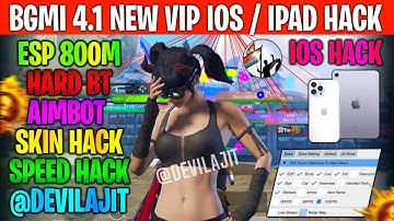 bgmi ios hack 4.1 free |how to hack bgmi ios 4.1 |skin hack bgmi ios | iPad And IPhone ios hack free