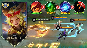 FINALLY!! I FOUND THE BEST BUILD & EMBLEM FOR JOY (BURST + SUSTAIN)