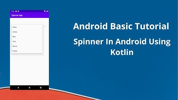 Static Spinner In Android Using Kotlin