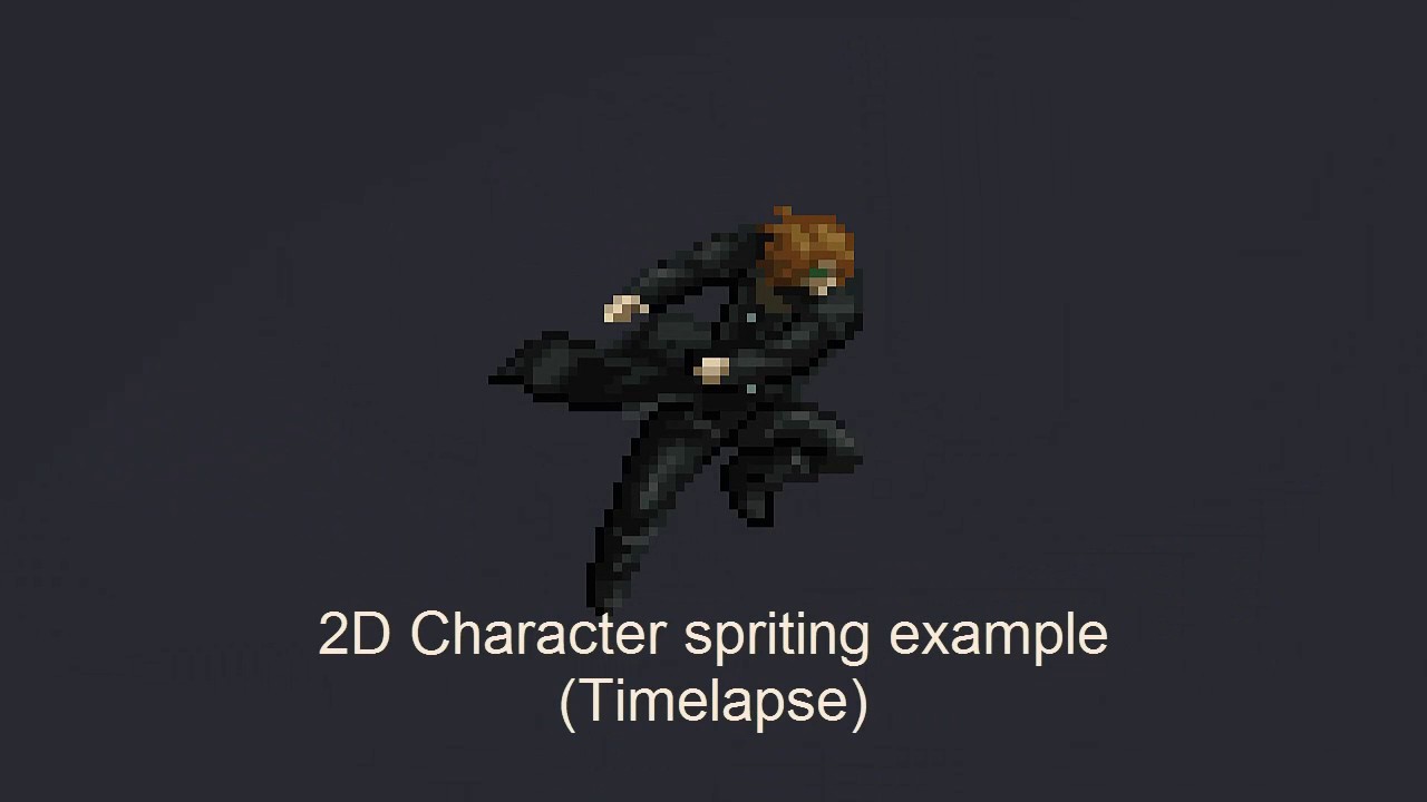 Pixel art / Character spriting - YouTube