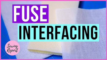How to Fuse Interfacing | Pellon Fusible Fleece, Shape-Flex SF101, Flex-Foam | SEWING REPORT