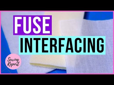 How to Fuse Interfacing | Pellon Fusible Fleece, Shape-Flex SF101, Flex-Foam | SEWING REPORT