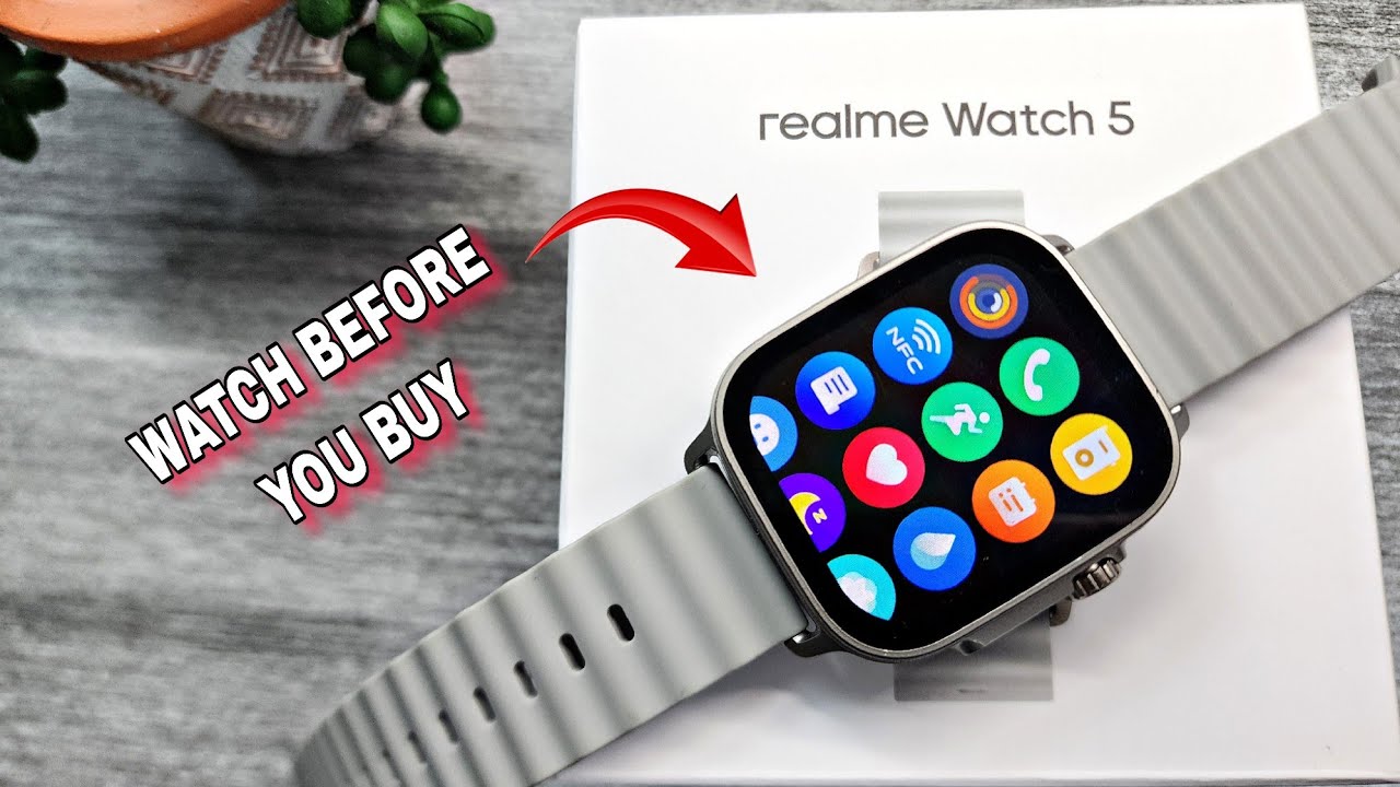 REALME WATCH 5: УЗНАЙТЕ ЕГО ПЕРЕД ПОКУПКОЙ
