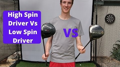 High Spin Driver Vs. Low Spin Driver - Does Less Spin = More Distance?