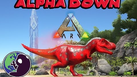ARK Survival Evolved Defeating an Alpha REX