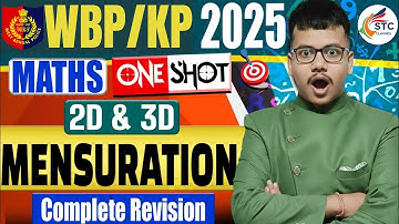 🚨 WBP Constable & KP Constable 2025 | Mensuration Full Marathon | Geometry Full Concept in Bengali
