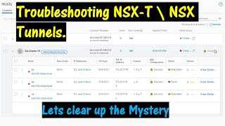 Troubleshooting NSX-T Transport Node Tunnels \ \ Let's clear things up